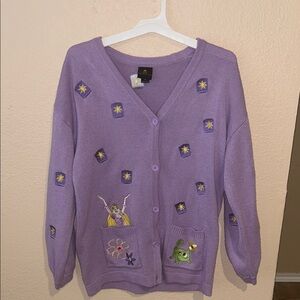 Disney PRINCESS Tangled Button Up Cardigan